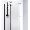 Shower doors FARGO BLACK MAT 100