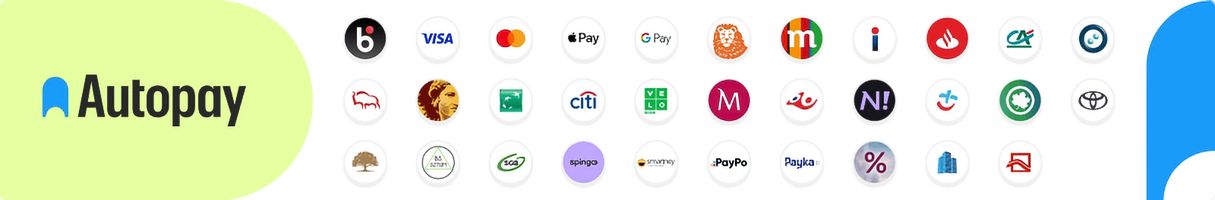 We support online payments – info banner